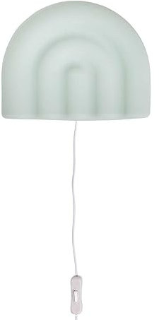 OYOY [W0724] Rainbow Wall Lamp (EU), Pale Blue, 19 x 6 x 24 cm
