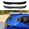 Kit de carrosserie de lèvre de séparateur de Couvercle de Coffre de fenêtre de Queue d'aile de becquet de Toit arrière de Voiture d'abs pour Renault Clio MK5 Clio 5 2019-2023,Glossy Black