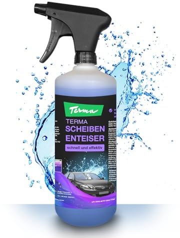 Terma 1L Scheibenenteiser Spray fürs Auto Profiqualität aus Deutschland Macht Ihr Auto eisfrei scheibenenteiser enteiser Scheibe entfroster enteisungsspray autoscheibe enteisen Enteiserspray