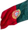 Banderas internacionales mundiales - 90 x 150 cm - con pasante - Bandera (Portugal) Bandera de Portugal 90 x 150 cm - Mundiales