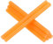 PATIKIL 4x0.27 Inch Hot Glue Sticks, 8 Pcs Hot Glue Gun Sticks Mini Hot Melt Adhesive Glue Stick for DIY Art Craft Repairs Festival Decoration, Orange