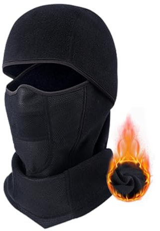 LINUCKER Sturmhaube Skimaske Herren Balaclava Sturmmaske Winter Gesichtsmaske Gesichtsschutz Thermo Damen Skihaube Motorrad Fahrrad Ski Maske Winddicht Gesichtshaube für Skifahren Outdoor Sport