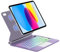 IVEOPPE Magic Keyboard für iPad 10. Generation & iPad 11 A16 (2025), Magnetische Freischwebende Design, Präzises Multi-Touch Trackpad Tastatur für ipad 10 10,9 Zoll / A16 11 Zoll, Lila