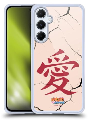 Head Case Designs Offizielle Naruto Shippuden Gaara-Tattoo Ikonisch Gel Handyhülle Hülle [Militärischer Schutzgrad] Kompatibel mit Samsung Galaxy A55 5G