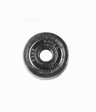 Kugellager Piaggio, 28x9x8 mm (KBC 638Z), 82521R