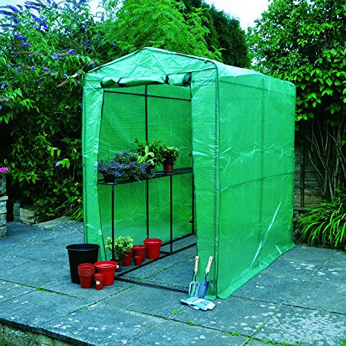 Kingfisher ghwixl GIANT Begehbares Gewächshaus – Grün