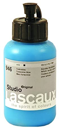Lascaux : Studio Acrylic : 85ml : Turquoise Blue