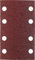 kwb Schleifstreifen 80x133 mm aus Edelkorund mit Körnung 40, werkzeugloser Wechsel, Vollkunstharz-Verleimung und verstärkter Papierträger für den groben Schliff von Holz und Metall