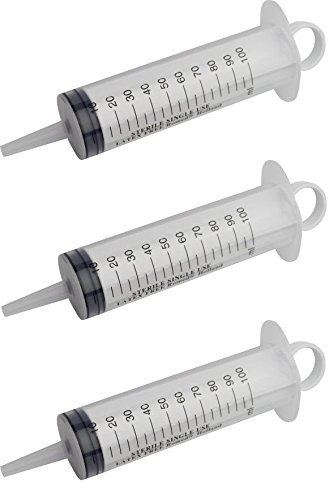 Romed Blasenspritzen steril Einmalspritzen (Menge: 3 Stück, 100 ml)