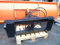 Schneepflug Räumschild Schneeschild Schneeschieber mit Euro Aufnahme Orange / 200 x 75 cm inkl. Hydraulikzubehör