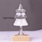 DELIBEST Storm Glas Wettervorhersage Kreative Stilvolle Wetterstation Vorhersage Sturm Glasflaschen Barometer Desktop Dekoration Handwerk (Weihnachtsbaum B)