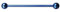 Industrial Piercing Titan G23 Barbell Stab 32mm-Blau