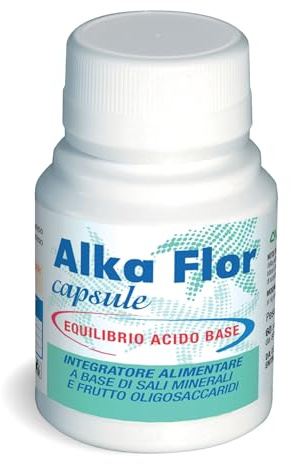 AVD REFORM | Alka Flor Capsule – Integratore alcalinizzante con estratti vegetali per l’equilibrio del pH e il supporto digestivo – 60 capsule – Prodotto in Italia