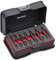 Facom SXE.J7MGRPPB Coffret De 7 Extracteurs De Vis Et Goujons Cassés - Dimensions Métriques De 2,5 Ã€ 9 Noir