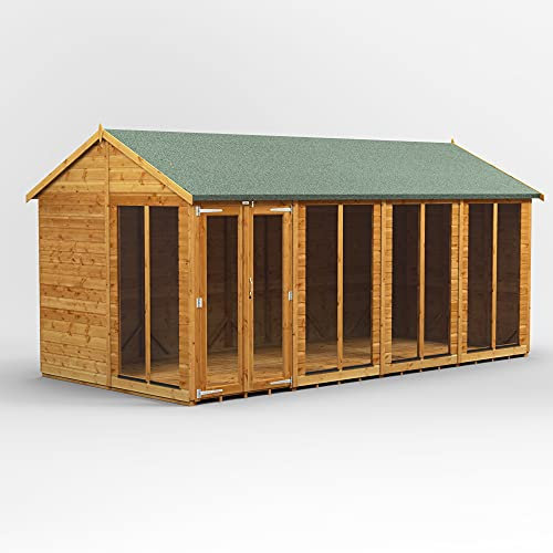 Power Schuppen, Sommerhaus, 40,6 x 20,3 cm, aus Holz, 40,6 x 20,3 cm
