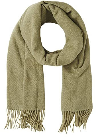 PIECES Damen PCKIAL New Long Scarf NOOS BC Schal 17105963,Deep Lichen Green,Einheitsgröße