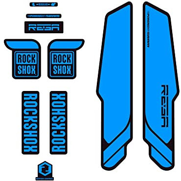 Adesivi compatibili con forcella bici Rock Shox Reba mod-6 29''