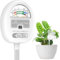 [Upgraded] Bodenfeuchtigkeitsmesser, 4-in-1 Boden-pH-Tester, Bodenfeuchtigkeit/Licht/Nährstoff/pH-Meter für Gartenarbeit, Rasen, Landwirtschaft, Innen- und Außenpflanzen, Keine Batterien erforderlich