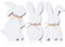 3 Stück Osterhasen-Tischschilder aus Holz mit Seil, Ostern, Frühling, Holz, gestuftes Tablett, Dekoration, Kaninchen, Tischplatte, Party, Tafelaufsatz, Schilder, Schreibtisch, Büro (weiß)