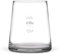 Vase mit Gravur - Gläserne Blumenvase mit Lasegravur (Transparent)