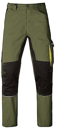 Kapriol Kavir Pantaloni da Lavoro Leggeri Resistenti Tasche Porta Ginocchiere Portametro Tasca Cargo Vestibilità Slim