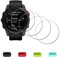 iDaPro Screen Protector for Garmin epix Gen 2 Smartwatch + Silicone Anti-dust Plugs [4 Pack] Tempered Glass Anti-Scratch Bubble-Free Easy Installation