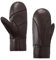MGGMOKAY Männer Fäustlinge für Winter Herren Lammfell Shearling Fäustlinge Winter Lederhandschuhe,Hellbraun,L