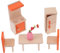 WOONEKY 1 Set Kinderspielhaus Spielzeug Mini-küche Kleine Möbel Für Mädchen