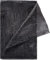 CANYUE Filet Brise Vue 2X25m, Brise Vue Jardin, Voiles D'ombrage Filet Tissé D'Occultation Filet D'Ombrage pour Plantes De Jardin, Fleurs Et Serres(Noir,2X25m)