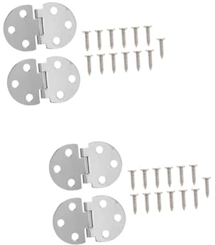 Lurrose 2 Ensembles Charnière D'armoire De Cuisine Gond Charnières Pour Placards Petit Charnière De Porte D'armoire Charniere Porte Accessoires De Meubles Charnières En Cuivre 2 Pièces * 2