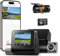 70mai A800SE Dashcam Auto Vorne Hinten 4K UHD+1080P mit GPS WiFi, Dual Autokamera inkl.128GB SD Karte, F1.55 Blende HDR, 24/7 Parküberwachung, Nachtsicht, ADAS, 3-Zoll-IPS, Bis 512 GB Max