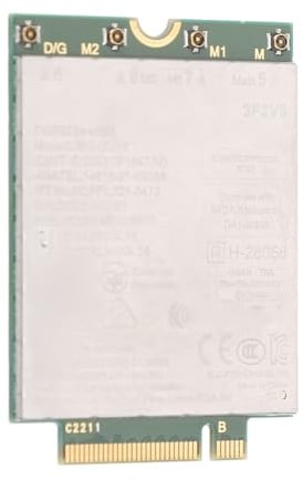 MENDUNER Laptop 4G LTE-Modul, 4G LTE-Netzwerkkarte L860-GL-16 DW5823E-ESIM für Breitengrad 3440 3540 7440