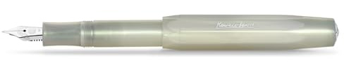 Kaweco LUNAR SPORT Fountain Pen Light Green I Nib: EF (Extra Fine) | Shimmering, Colour-Changing Iridescent Reservoir Pen for Ink Cartridges. Lightweight 12.7 cm Stylograph made of ABS-Material