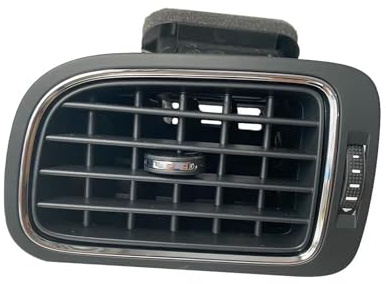 Air Conditioning Deflector Dash AC Air Outlet Vent Grill Für VW Für Polo 5 6R Für GTI Mk5 Fließheck Für GTS 2014-2018 6R0819703 6R0819704(Matt Black-Left)