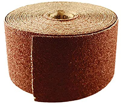 ABRACS ABS11510060 General Purpose Sandpaper Roll, 115mm x 10m x 60 Grit