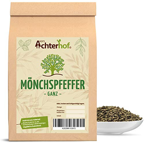 Mönchspfeffer ganz (1kg) Keuschlammsamen Kräutertee natürlich vom-Achterhof