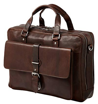 Leonhard Heyden Roma Tote Bag Brown