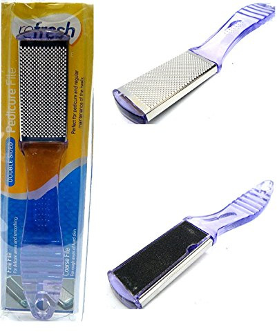 Refresh Double Sided Pedicule Heels File Fine And Coarse