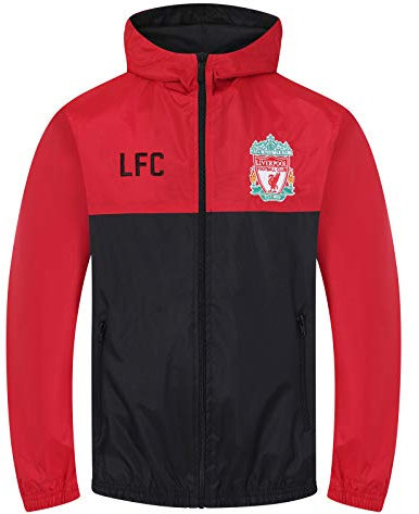 Liverpool FC officiel - Coupe-vent/Imperméable thème football - garçon - Rouge - 2-3 ans