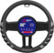 SPARCO SPCS101GR S101-Universal Car Steering Wheel Cover, Gray Color, Universal