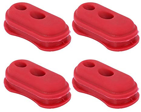 MAGT Xiaomi M365 Cache Batterie M365 Cache, 4pcs Couverture De Silicone De Scooter Électrique De Scooter Réparation De Couverture De Caisse en Caoutchouc pour Le Scooter Électrique De Xiaomi M365