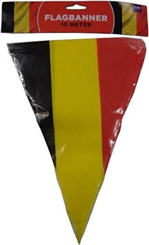 Folat 31657 Flagge Belgien, schwarz-gelb-rot, 150 x 100 cm, mehrfarbig