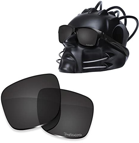 ToughAsNails Polarisierte Linse Ersatz für Oakley Jupiter Squared OO9135 Sonnenbrille – mehr Optionen, Schwarz Poly – AR-polarisiert, Einheitsgröße…