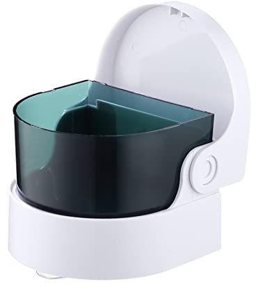 MILISTEN Zahnersatzreiniger Halterer Reinigungsmaschine Schmuckreinigungsmaschine Batteriebetriebener Zahnersatzreiniger für Den Persönlichen Gebrauch