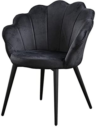 KAWOLA Esszimmer Stuhl Carla Esszimmermöbel Stühle, Moderne Stühle Esszimmer, Schreibtisch Stuhl, Velvet Gepolstert Fuß Schwarz