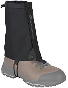 Sea to Summit Spinifex Ankle Gaiters-Canvas Schwarz - Strapazierfähige wasserabweisende Canvas Knöchel-Gamaschen, Größe