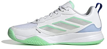 Adidas Damen Avaflash Shoes-Low (Non Football), FTWR White/Silver Met./Pulse Mint, 40 2/3 EU
