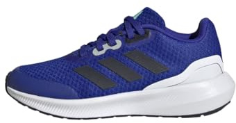 adidas Unisex Baby RunFalcon 3.0 Hook-and-Loop Shoes, Lucid Blue/Legend Ink/Cloud White, 25 EU