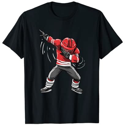 Dabbing Ice Hockey Player Gift For An Ice Hockey Fan T-Shirt