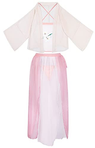 SINGUYUN Traditionelle chinesische Hanfu-Kleider für Damen, sexy Cosplay, Cheongsam-Kleid, Anime-Dessous, Kimono, Pyjama, Nachtwäsche